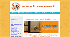 Desktop Screenshot of happyhoundscolorado.com